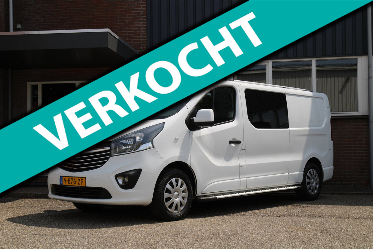 Opel Vivaro 1.6 CDTI L2H1 Edition Dubbel Cabine / Camera / Navi / Cruise