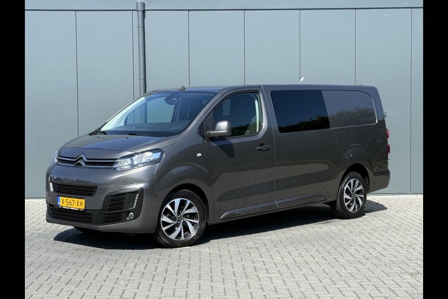 Citroën Jumpy 2.0 BlueHDI 123 PK SPORT/ DUBBELE CABINE / L3H1 / 6-PERSOONS / 1e EIG. / CRUISE / PDC / BLINDSPOT