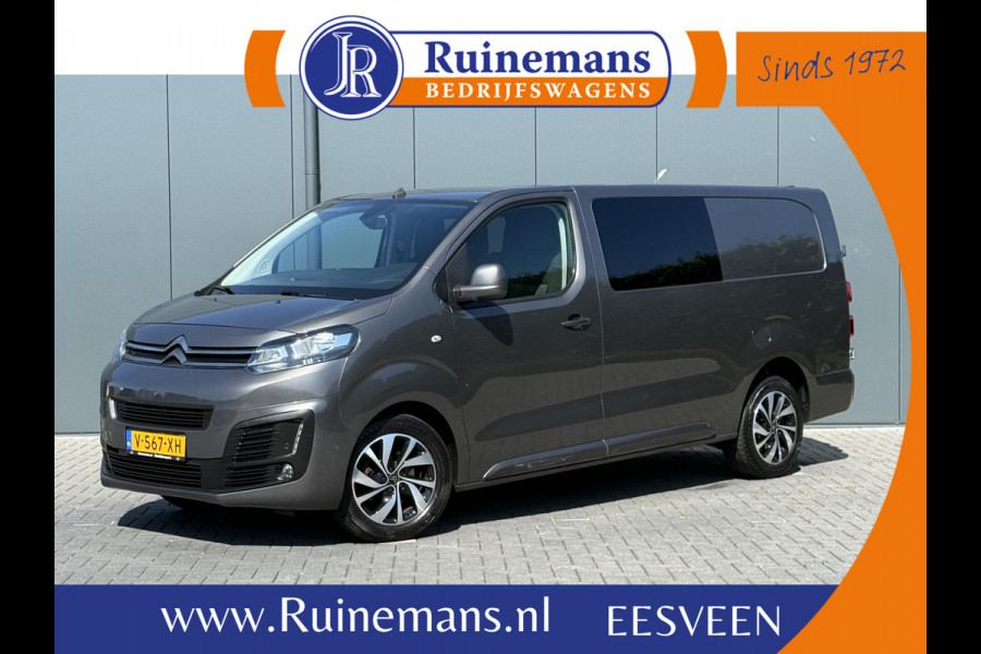 Citroën Jumpy 2.0 BlueHDI 123 PK SPORT/ DUBBELE CABINE / L3H1 / 6-PERSOONS / 1e EIG. / CRUISE / PDC / BLINDSPOT