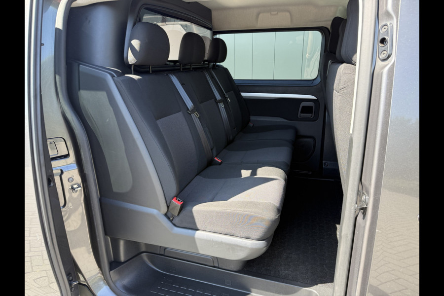 Citroën Jumpy 2.0 BlueHDI 123 PK SPORT/ DUBBELE CABINE / L3H1 / 6-PERSOONS / 1e EIG. / CRUISE / PDC / BLINDSPOT