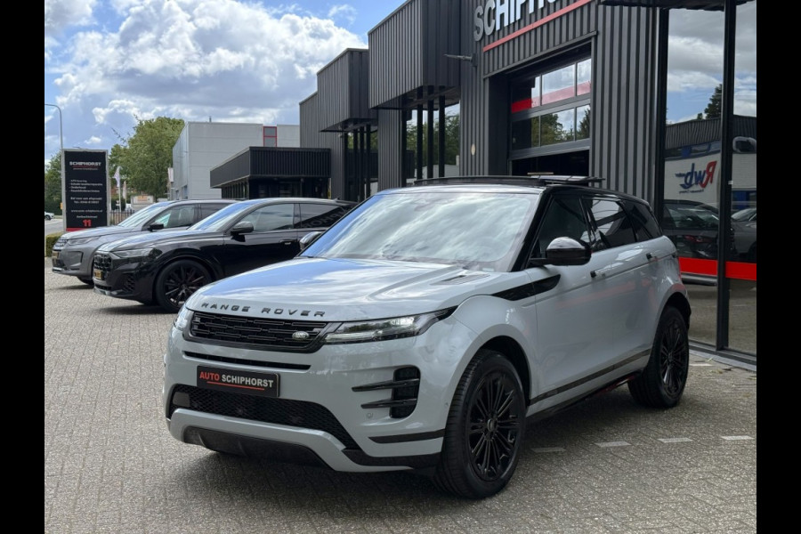 Land Rover Range Rover Evoque P270e SE Dynamic/black-pack/arroios Grey/panorama schuifdak cold climate pack