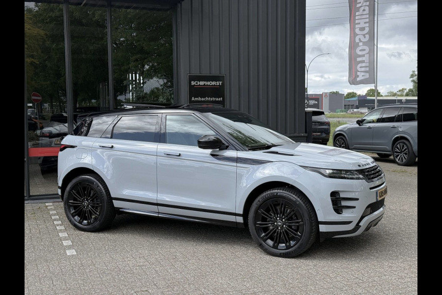 Land Rover Range Rover Evoque P270e SE Dynamic/black-pack/arroios Grey/panorama schuifdak cold climate pack