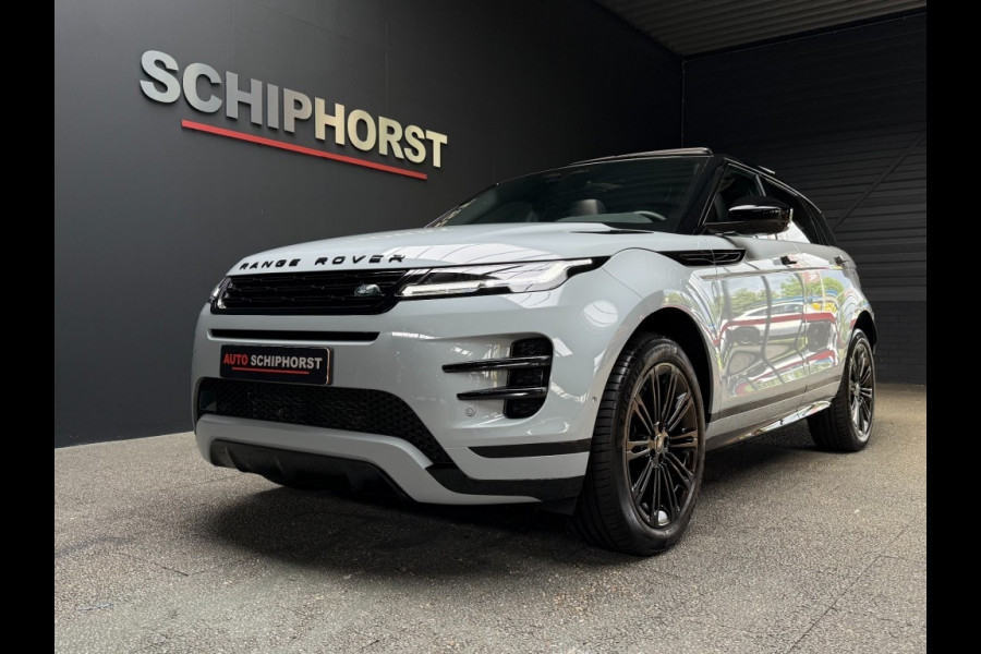 Land Rover Range Rover Evoque P270e SE Dynamic/black-pack/arroios Grey/panorama schuifdak cold climate pack