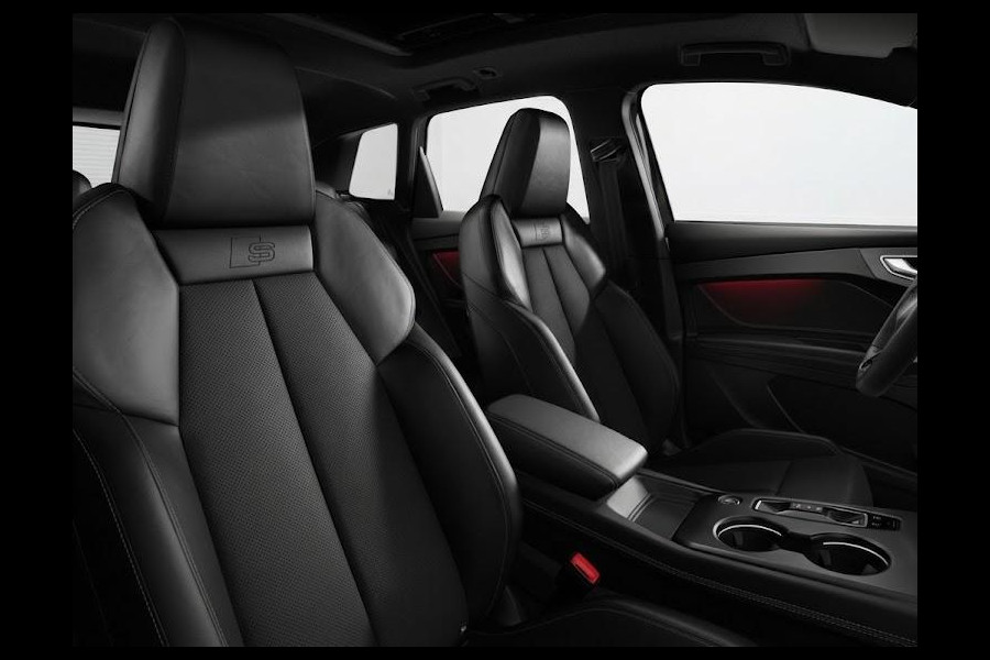 Audi Q4 e-tron S edition Performance 82 kWh 286 pk | Glazen panoramadak | MMI bijrijdersdisplay | Techniekpakket plus | Trekhaak |