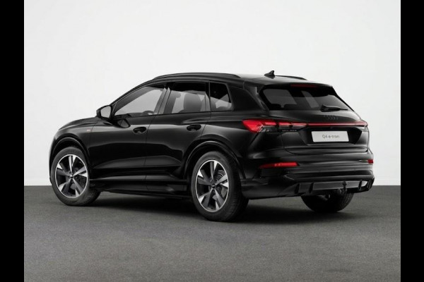 Audi Q4 e-tron S edition Performance 82 kWh 286 pk | Glazen panoramadak | MMI bijrijdersdisplay | Techniekpakket plus | Trekhaak |
