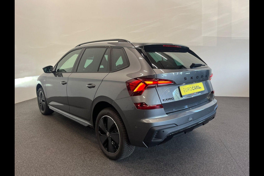 Škoda Kamiq 1.0 TSI Monte Carlo Panoramadak Wegklapbare trekhaak Navigatie Apple Carplay Android Auto Camera Parkeerhulp Adaptive Cruise Control Stoel- en stuurverwarming Virtual Cockpit Full Led Climate Control Lichtmetalen velgen