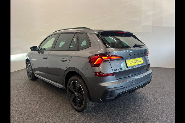 Škoda Kamiq 1.0 TSI Monte Carlo Panoramadak Wegklapbare trekhaak Navigatie Apple Carplay Android Auto Camera Parkeerhulp Adaptive Cruise Control Stoel- en stuurverwarming Virtual Cockpit Full Led Climate Control Lichtmetalen velgen
