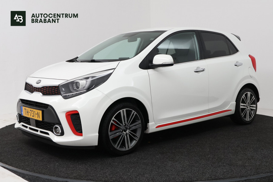 Kia Picanto 1.0 T-GDI GT-Line (STOEL/STUUR VERWARMING, NAVIGATIE, CAMERA, CRUISE CONTROL, PARKEERSENSOREN)