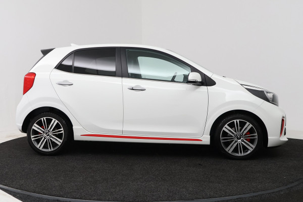 Kia Picanto 1.0 T-GDI GT-Line (STOEL/STUUR VERWARMING, NAVIGATIE, CAMERA, CRUISE CONTROL, PARKEERSENSOREN)