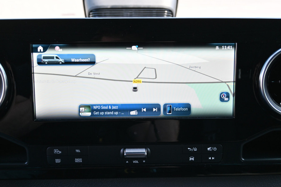 Mercedes-Benz Sprinter 317 CDI L2H2 Pro LED, Geveerde stoel, Trekhaak, Navigatie met camera