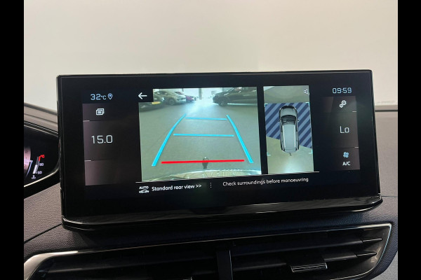 Peugeot 5008 1.2 PureTech GT 7 persoons Panoramdak Trekhaak Navigatie Apple Carplay Android Auto Camera Parkeersensoren Adaptive Cruise Control Memory stoelen Stoelverwarming Elektrische achterklep Full Led Climate Control