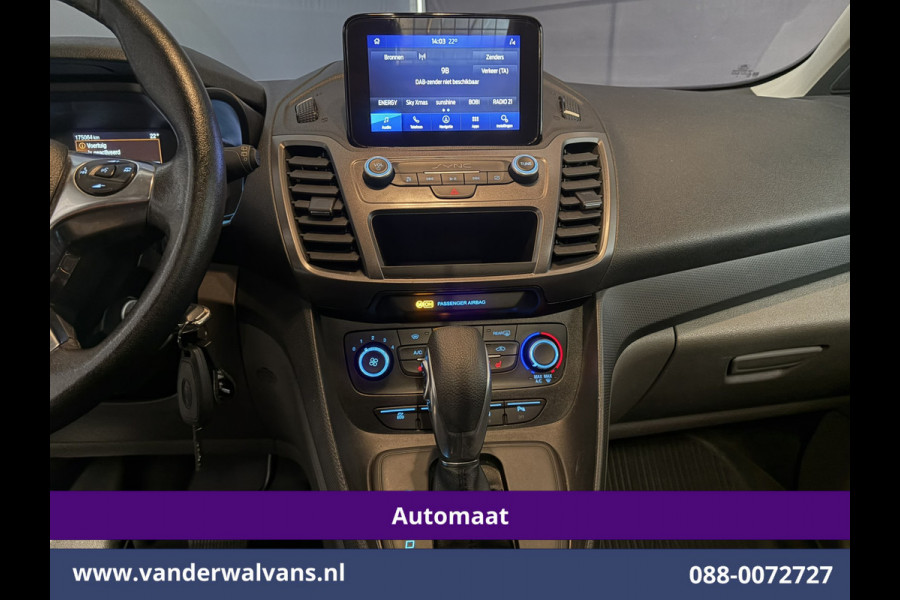 Ford Transit Connect 1.5 EcoBlue 120pk Automaat L2H1 Euro6 Airco | Navigatie | Camera | Apple Carplay | Cruisecontrol Android Auto, Stoelverwarming, Parkeersensoren, Verwarmde voorruit, Achterklep, 1500kg trekvermogen