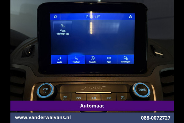 Ford Transit Connect 1.5 EcoBlue 120pk Automaat L2H1 Euro6 Airco | Navigatie | Camera | Apple Carplay | Cruisecontrol Android Auto, Stoelverwarming, Parkeersensoren, Verwarmde voorruit, Achterklep, 1500kg trekvermogen