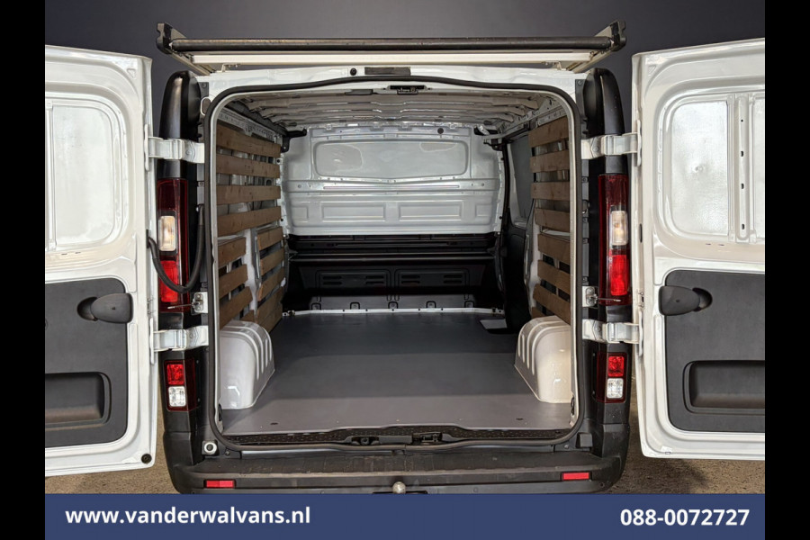 Opel Vivaro 1.6 CDTI 122pk L2H1 Euro6 Airco | Navigatie | Imperiaal | Trekhaak | LED | Cruisecontrol Parkeersensoren, Bijrijdersbank