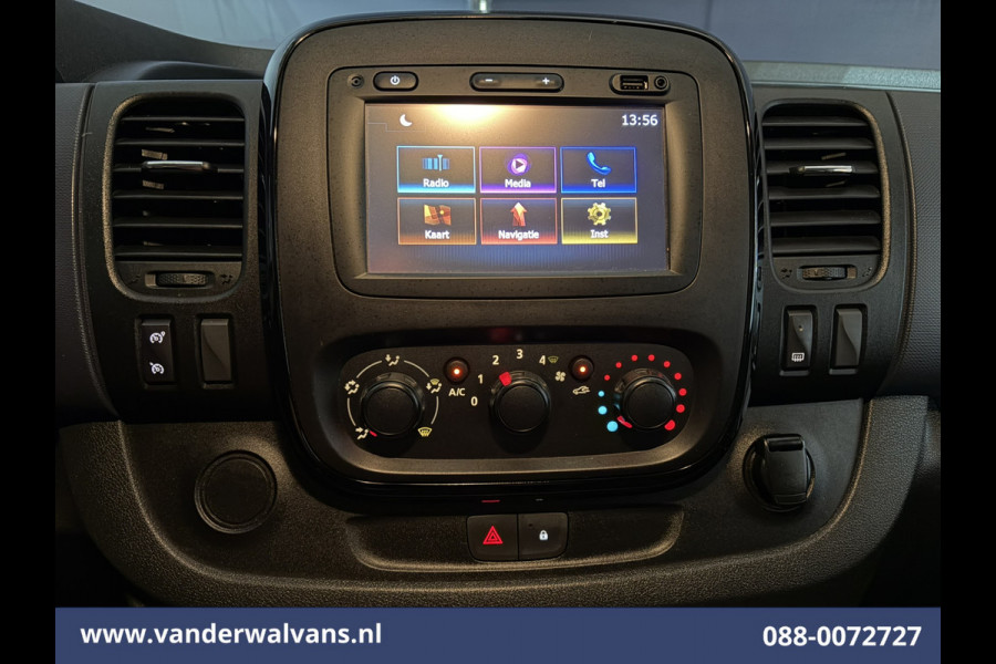 Opel Vivaro 1.6 CDTI 122pk L2H1 Euro6 Airco | Navigatie | Imperiaal | Trekhaak | LED | Cruisecontrol Parkeersensoren, Bijrijdersbank