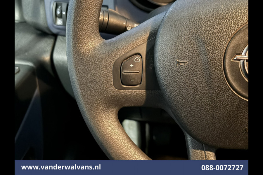 Opel Vivaro 1.6 CDTI 122pk L2H1 Euro6 Airco | Navigatie | Imperiaal | Trekhaak | LED | Cruisecontrol Parkeersensoren, Bijrijdersbank
