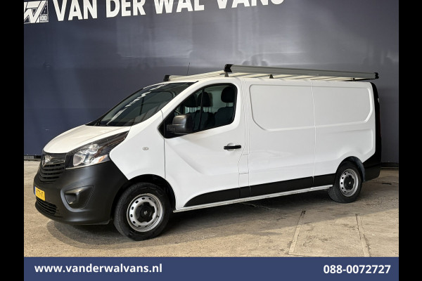 Opel Vivaro 1.6 CDTI 122pk L2H1 Euro6 Airco | Navigatie | Imperiaal | Trekhaak | LED | Cruisecontrol Parkeersensoren, Bijrijdersbank
