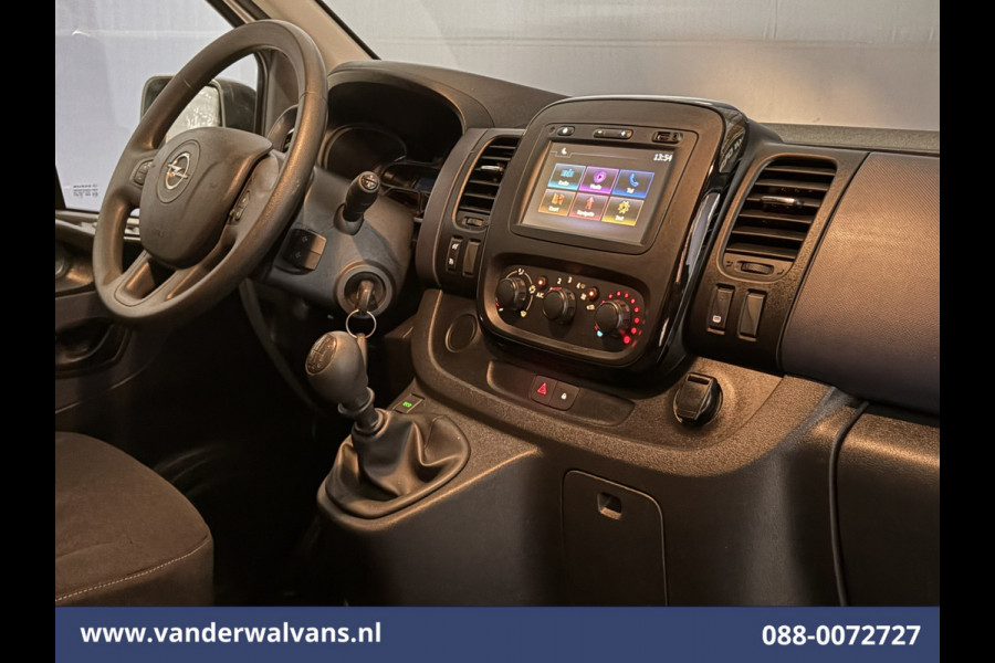Opel Vivaro 1.6 CDTI 122pk L2H1 Euro6 Airco | Navigatie | Imperiaal | Trekhaak | LED | Cruisecontrol Parkeersensoren, Bijrijdersbank