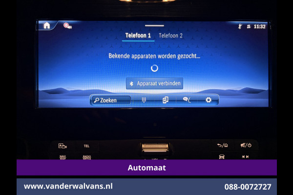 Mercedes-Benz Sprinter 317 CDI 170pk 9G-Tronic Automaat L2H2 2025 model Euro6 Airco | Camera | XXL Navigatie | Adaptieve Cruisecontrol | LED Chauffeursstoel, Parkeersensoren, Stoelverwarming, Bijrijdersbank