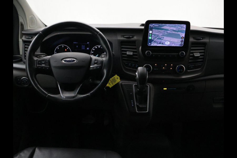 Ford Transit Custom 340 2.0 TDCI L2H1 170 PK DUBBEL CAB AUT. + CARPLAY | TREKHAAK | CAMERA | STOELVERW.