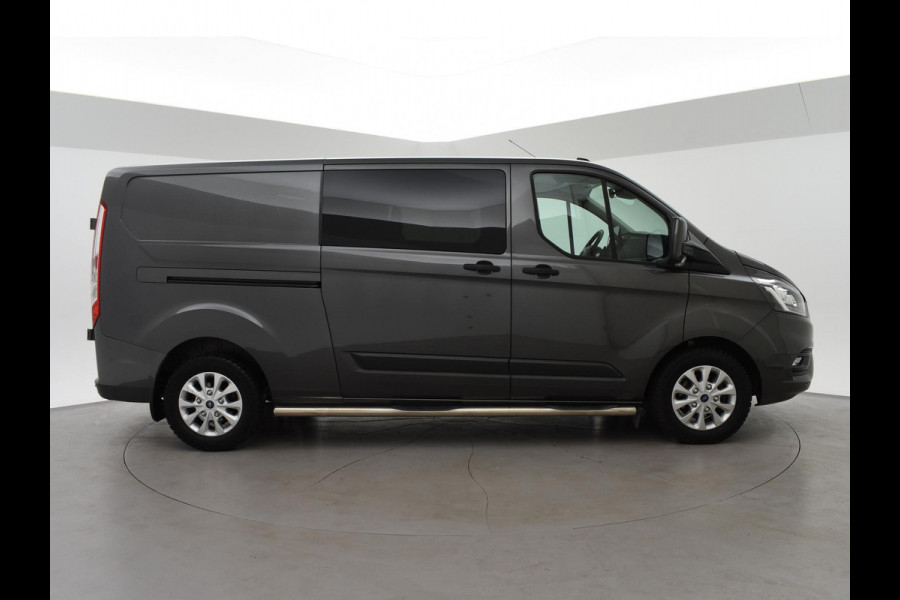 Ford Transit Custom 340 2.0 TDCI L2H1 170 PK DUBBEL CAB AUT. + CARPLAY | TREKHAAK | CAMERA | STOELVERW.