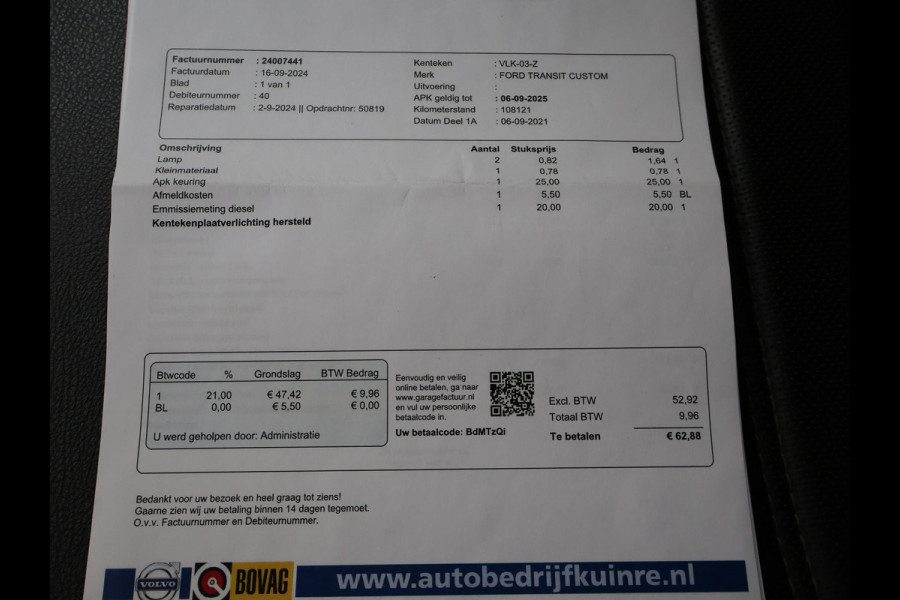 Ford Transit Custom 340 2.0 TDCI L2H1 170 PK DUBBEL CAB AUT. + CARPLAY | TREKHAAK | CAMERA | STOELVERW.