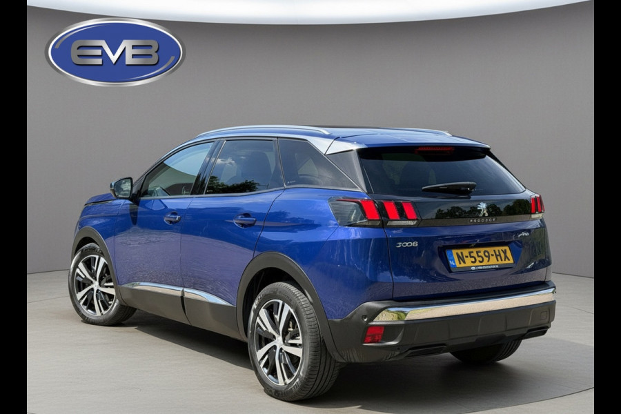 Peugeot 3008 1.2 PureTech AUTOMAAT Allure, achteruitrijcamera, luxe uitvoering, navigatie, cruise controle