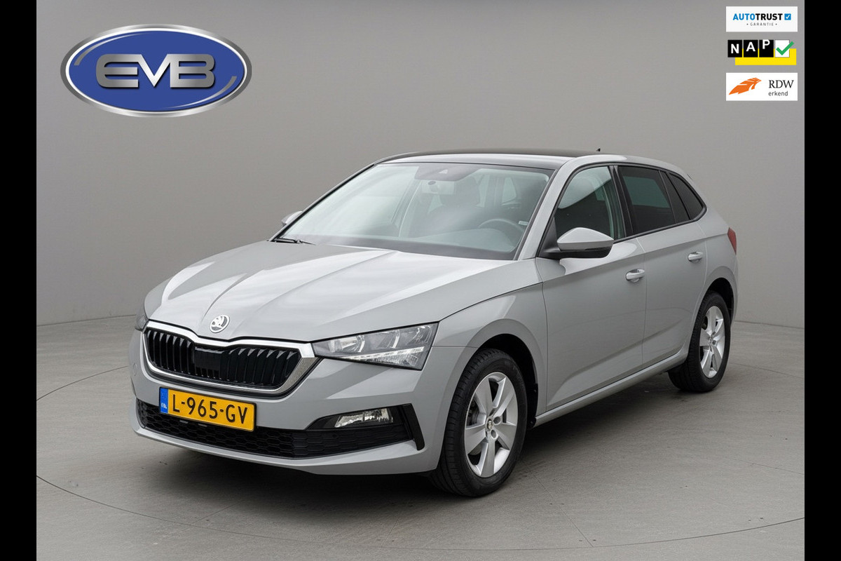 Škoda SCALA 1.0 TSI 110 pk Ambition, glazen panoramadak, cruise controle,1 e eigenaar, NL auto met nap