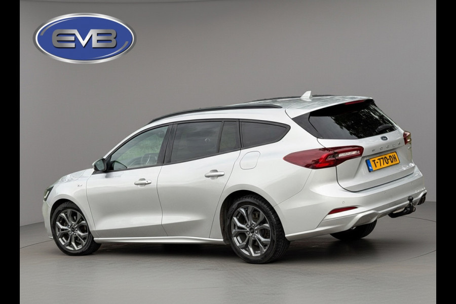 Ford FOCUS Wagon 1.0 EcoBoost AUTOMAAT Hybrid ST Line Style, stoelverwarming, elect bed. trekhaak, 1 e eigenaar, NL auto met nap