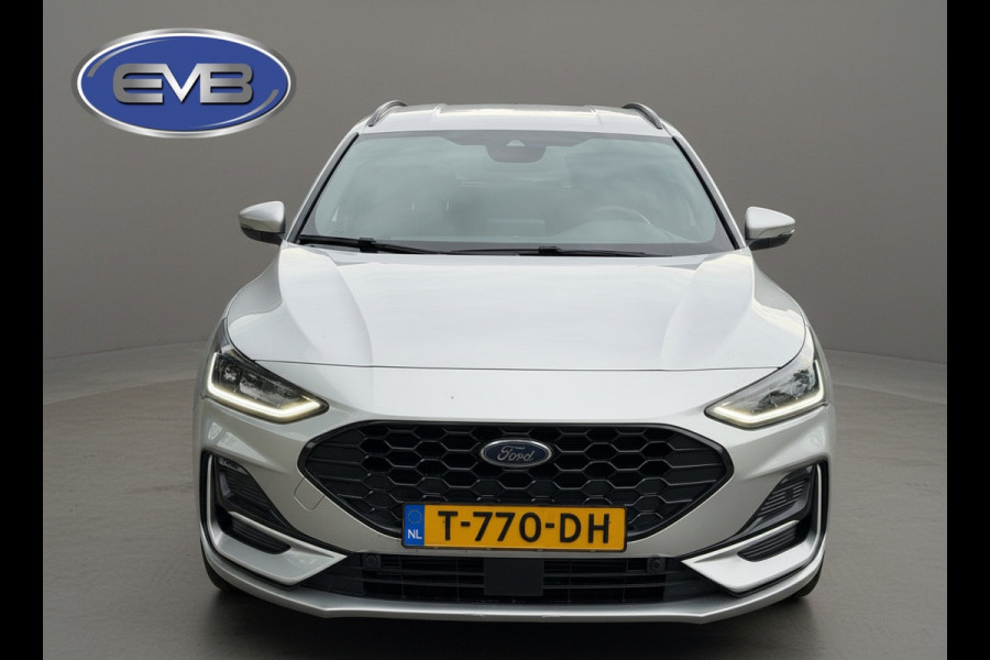 Ford FOCUS Wagon 1.0 EcoBoost AUTOMAAT Hybrid ST Line Style, stoelverwarming, elect bed. trekhaak, 1 e eigenaar, NL auto met nap