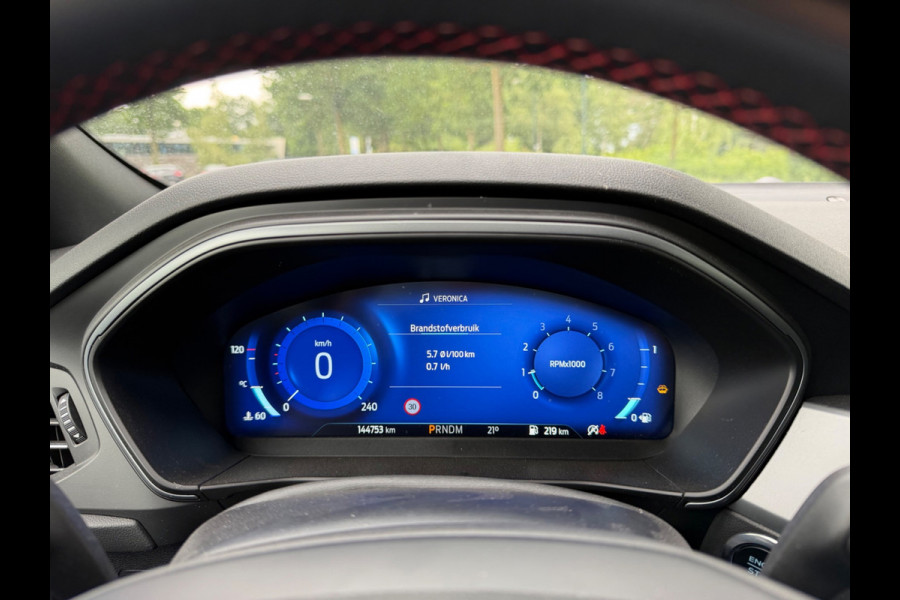 Ford FOCUS Wagon 1.0 EcoBoost AUTOMAAT Hybrid ST Line Style, stoelverwarming, elect bed. trekhaak, 1 e eigenaar, NL auto met nap