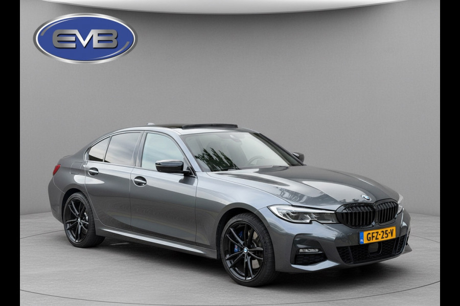 BMW 3-serie 330e High Executive M- Sport, panoramadak, lazer led, afn. Trekhaak 360 camera, headup display,,adaptief cruise,