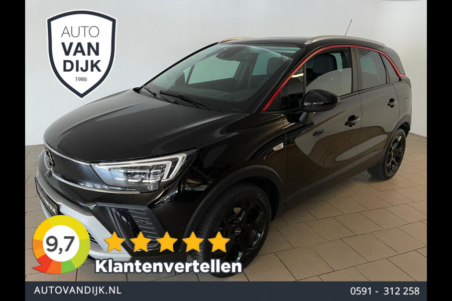 Opel Crossland 1.2 Turbo GS Line PANORAMADAK CLIMATE AIRCO 17 INCH LMV SPORT/COMFORTSTOELEN APPLE CARPLAY CRUISE