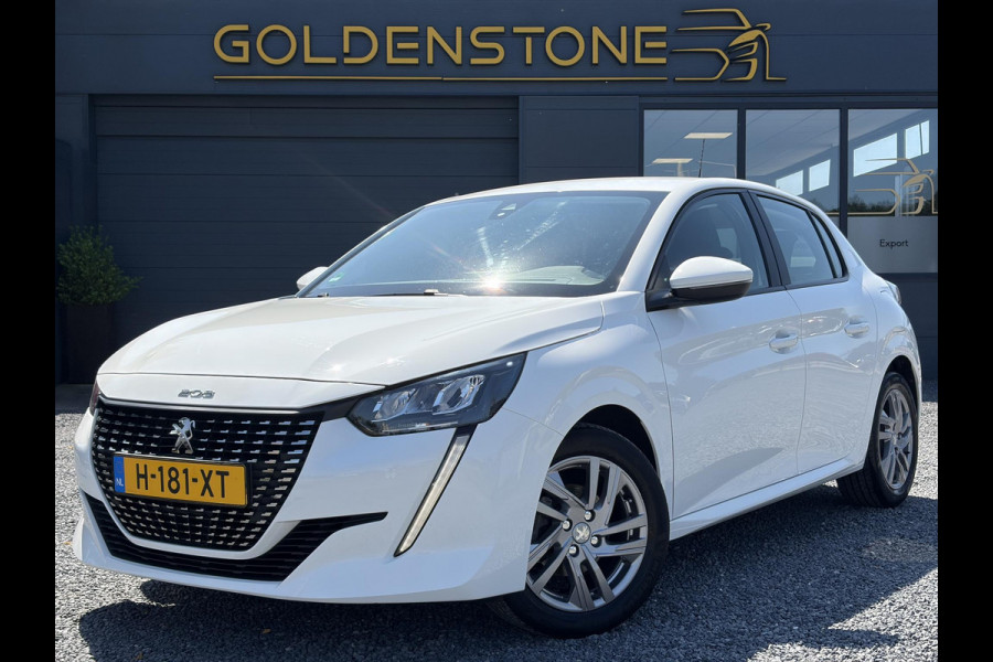 Peugeot 208 1.2 PureTech Blue Lease Active 2e Eigenaar,D-riem vv in 11-2025,Camera,Navi,Carplay,75pk,Clima,Cruise,Rijstrooksensor,Pdc,Lm velgen,N.A.P,Apk tot 11-2027
