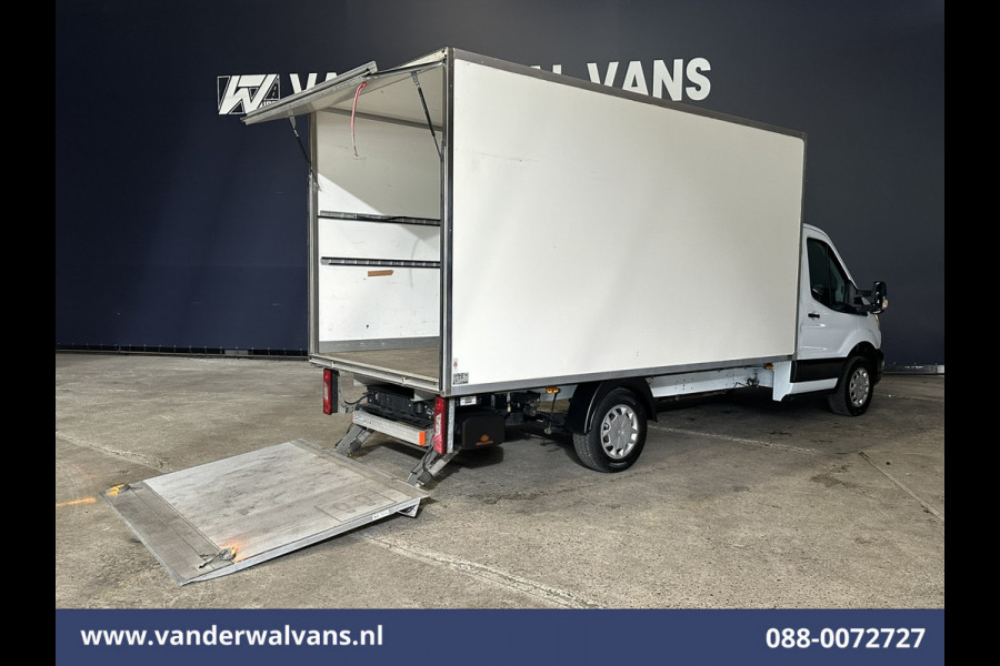 Ford Transit 2.0 TDCI 130pk Bakwagen Laadklep Euro6 Airco | Cruisecontrol | Verwarmde Voorruit | 1040 kg laadvermogen Bijrijdersbank