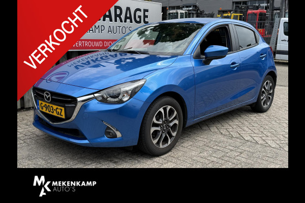Mazda 2 1.5 Skyactiv-G GT-M 16"/Stoelverwarming/Head-up/Dodehoek/Camera/Navigatie/Keyless