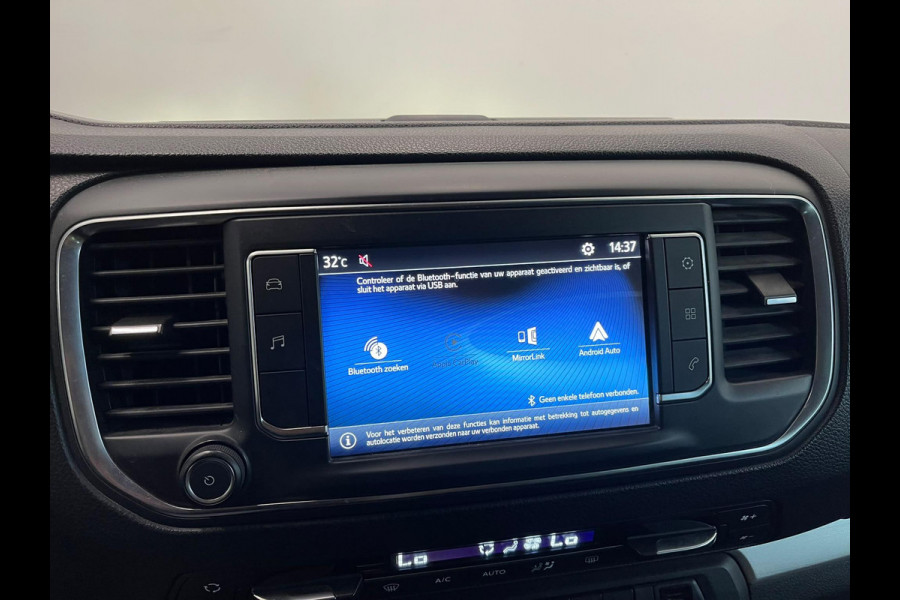 Toyota PROACE Electric Verso L2 Extra Range Luxury 75 kWh 8p Personen bus Panorama dak Lederen bekleding Voorstoelen Climate Control Apple Carplay Android Auto Parkeer sensoren Cruise Control Bumpers in kleur