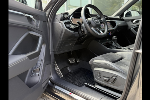Audi Q3 Sportback 45 TFSI e S-Line |Pano|Memory|Sfeer|ACC|20"|Trekhaak|Daytona-Zwartoptiek