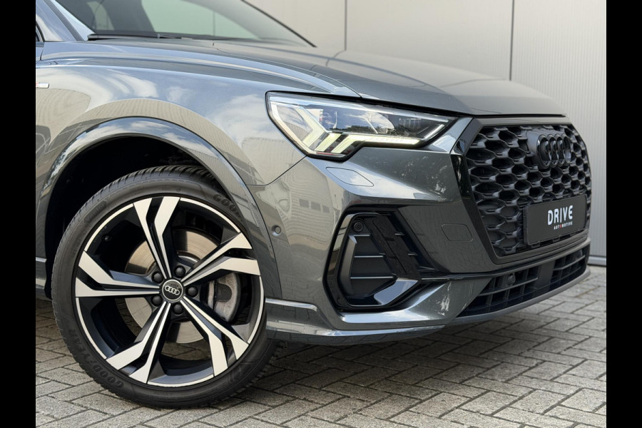 Audi Q3 Sportback 45 TFSI e S-Line |Pano|Memory|Sfeer|ACC|20"|Trekhaak|Daytona-Zwartoptiek
