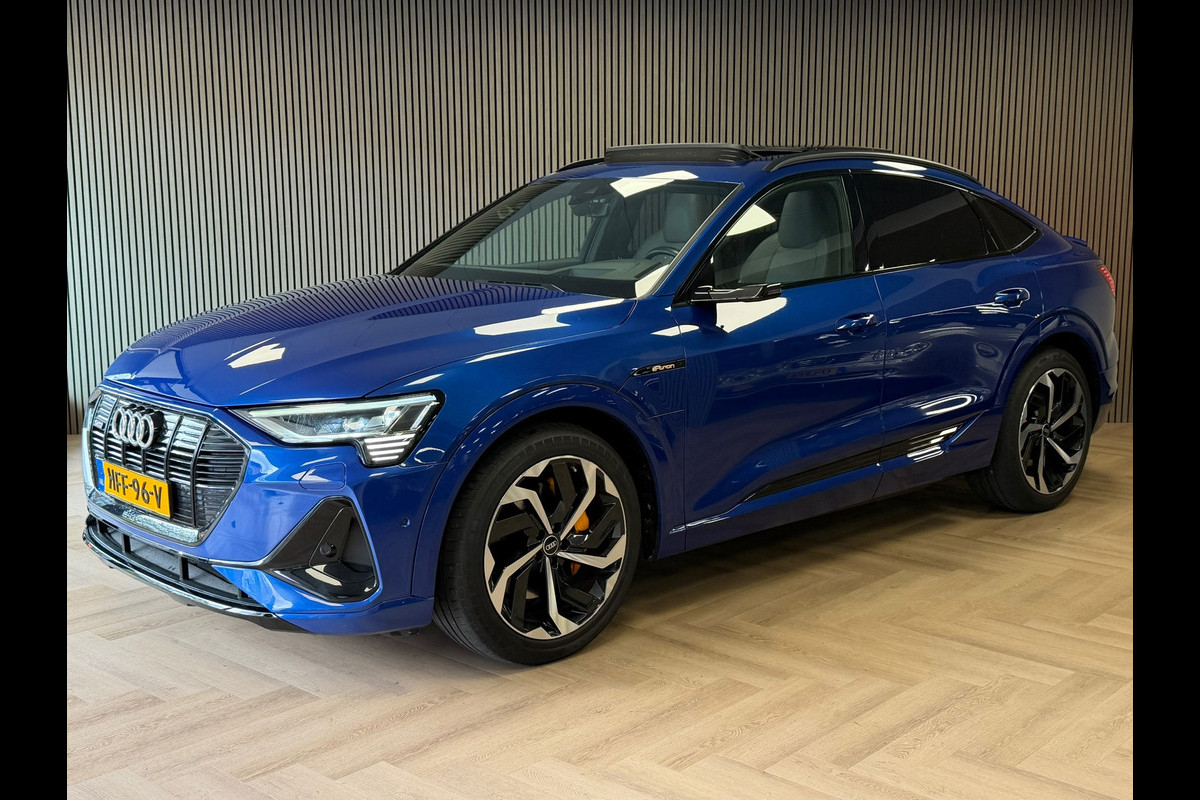 Audi e-tron Sportback 55 quattro S edition 95 kWh SOH 88,72% RS SEATS PANO CAMERA VIRTUAL COCKPIT NAVI LEDER APPLE CARPLAY