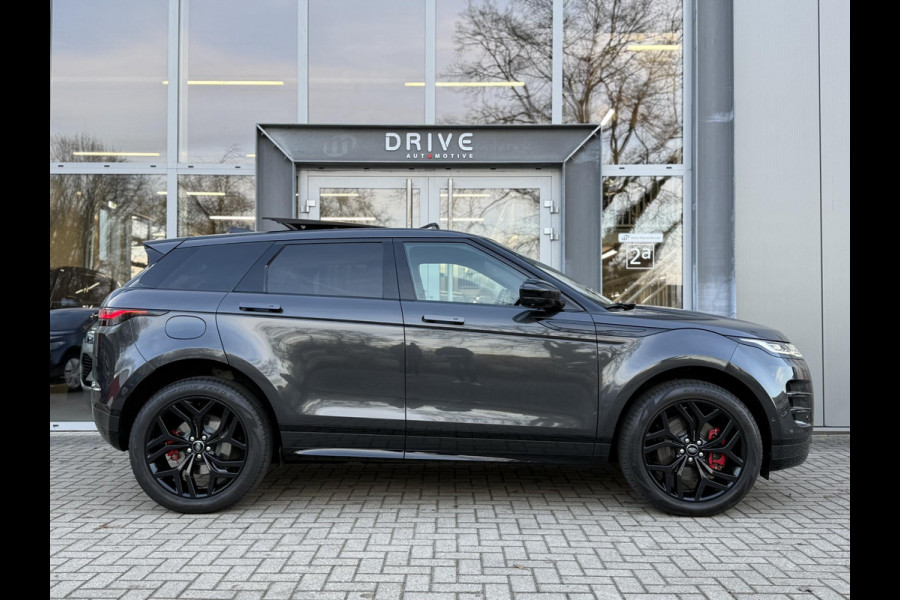 Land Rover Range Rover Evoque 1.5 P300e AWD R-Dynamic HSE Black Style|Schuif/kantel dak|Sfeer|Meridian|Matrix|Trekhaak