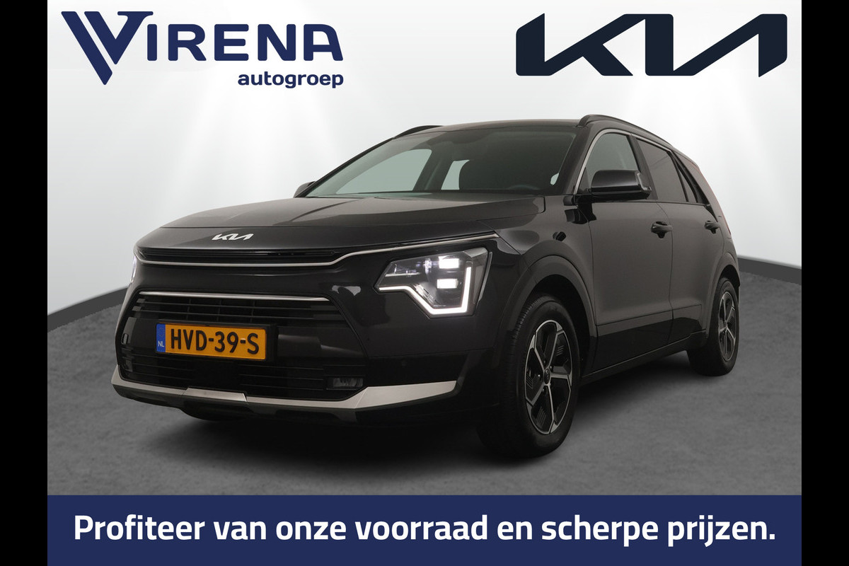 Kia Niro 1.6 GDi Hybrid DynamicPlusLine - Stoel / Stuurwielverwarming - Elektrische achterklep - Navigatie - ACC - Led verlichting - Fabrieksgarantie tot 07-2032