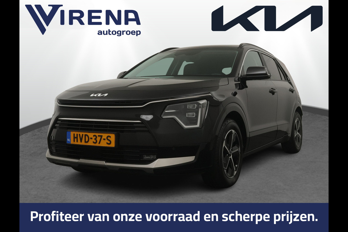 Kia Niro 1.6 GDi Hybrid DynamicPlusLine - Stoel / Stuurwielverwarming - Elektrische achterklep - Navigatie - ACC - Led verlichting - Fabrieksgarantie tot 07-2032