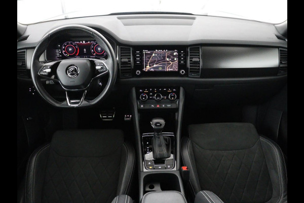 Škoda Kodiaq 1.5 TSI Sportline Business 7p. | Trekhaak | Memory | Stuur/stoel verwarming | Leder/alcantara | Carplay | Adaptive cruise | Camera | Park assist | Dodehoek detectie |