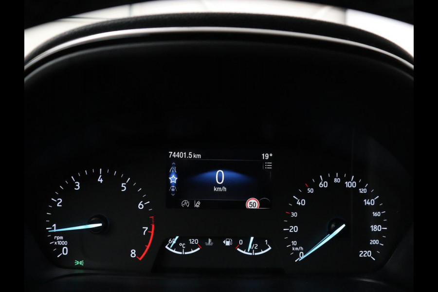 Ford Fiesta 1.0 EcoBoost Hybrid Titanium | Cruise control | Park assist | Climate control | Navigatie | Carplay | Lederen stuurwiel | Lane assist |