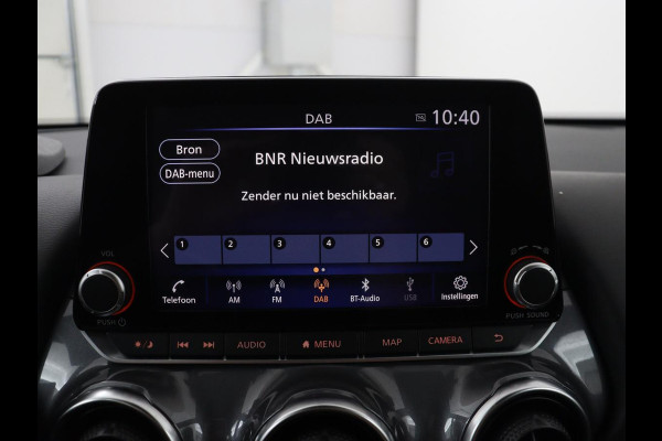 Nissan Juke 1.0 DIG-T N-Design | Half leder | Carplay | Cruise control | Park assist | Camera | Climate control | Keyless | Lichtmetaal 19" |