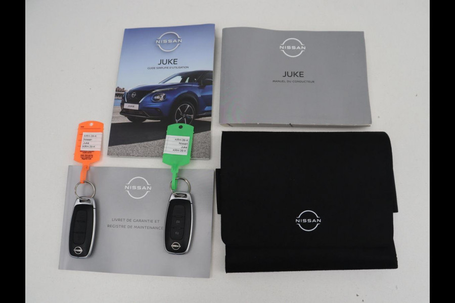 Nissan Juke 1.0 DIG-T N-Design | Half leder | Carplay | Cruise control | Park assist | Camera | Climate control | Keyless | Lichtmetaal 19" |