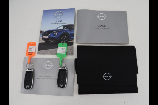 Nissan Juke 1.0 DIG-T N-Design | Half leder | Carplay | Cruise control | Park assist | Camera | Climate control | Keyless | Lichtmetaal 19" |