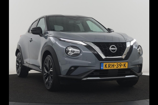 Nissan Juke 1.0 DIG-T N-Design | Half leder | Carplay | Cruise control | Park assist | Camera | Climate control | Keyless | Lichtmetaal 19" |