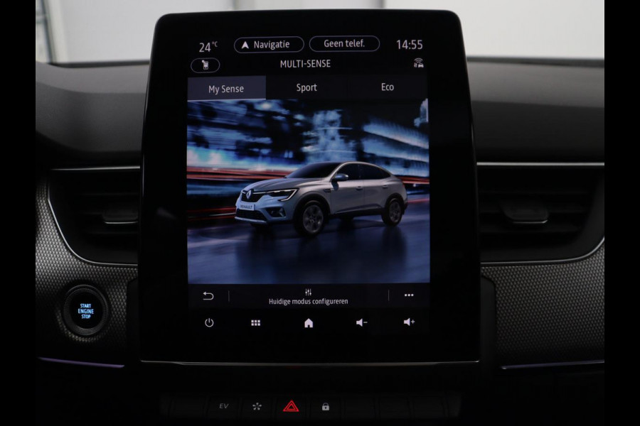 Renault Arkana 1.6 E-Tech Hybrid 145 Intens | Panoramadak | Half leder | Carplay | Adaptive cruise | Dodehoek detectie | Camera | Park assist | Climate control | Trekhaak